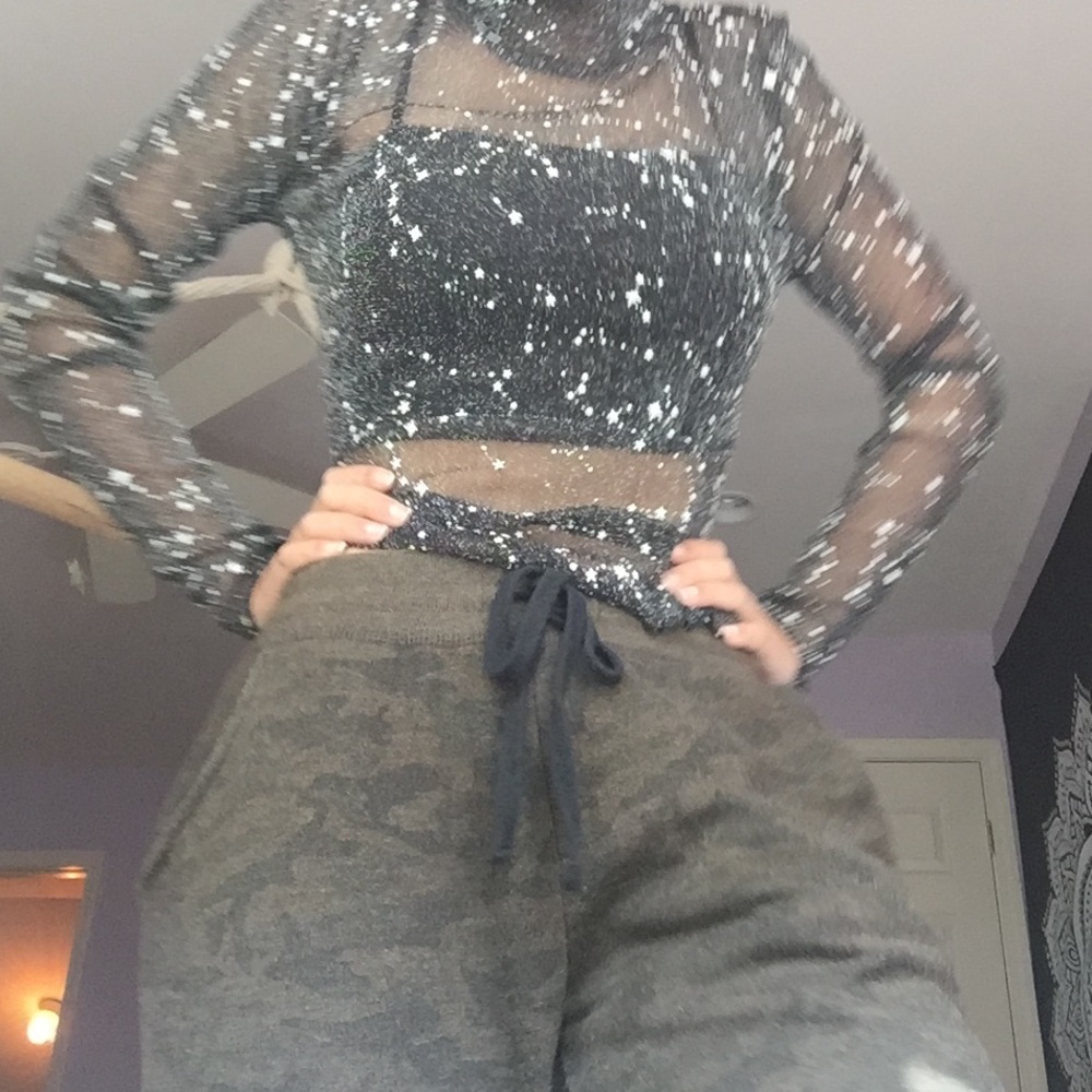 ⭐️MESH STAR TOP⭐️
